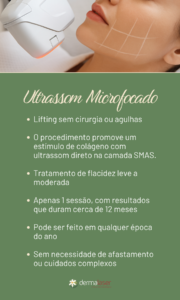 Ultrassom microfocado: tratamento eficaz para flacidez e contorno facial