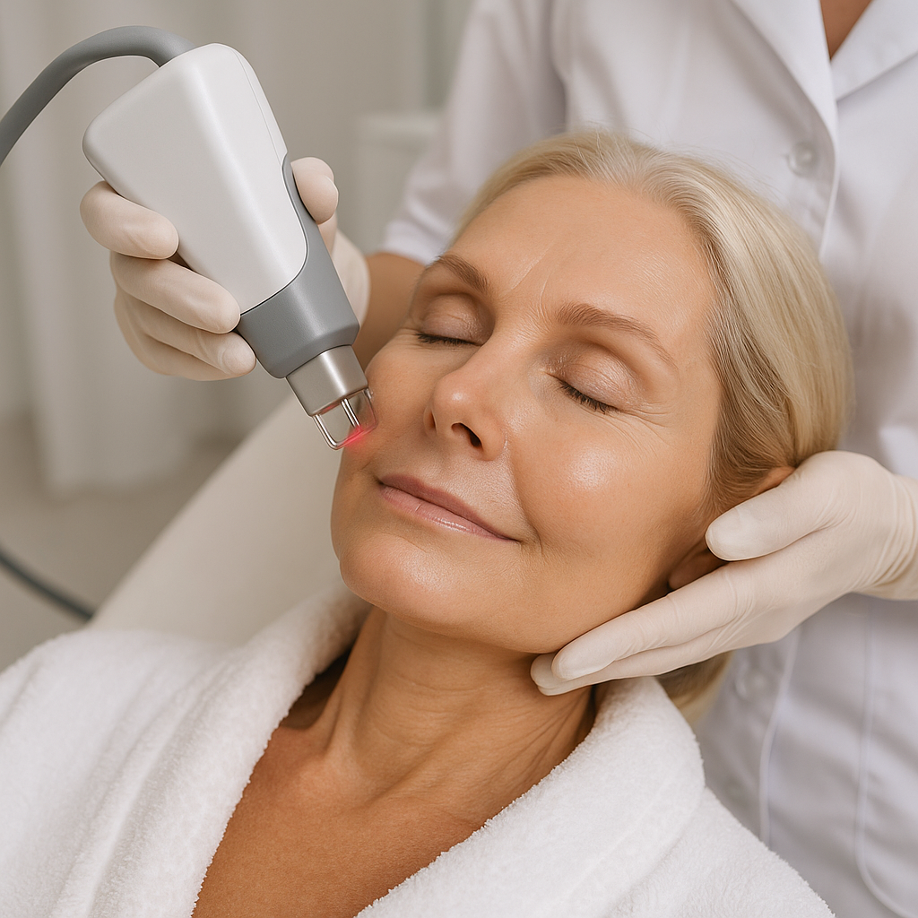 Rejuvenescimento facial a laser: benefícios, tipos de laser e resultados